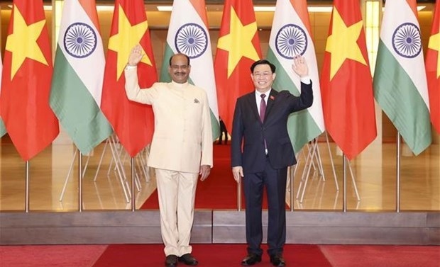 Indian parliamentary leader's visit creates motivation for promotion of Vietnam-India ties
